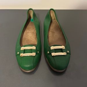 Aerosoles, Green Flats, Size 8